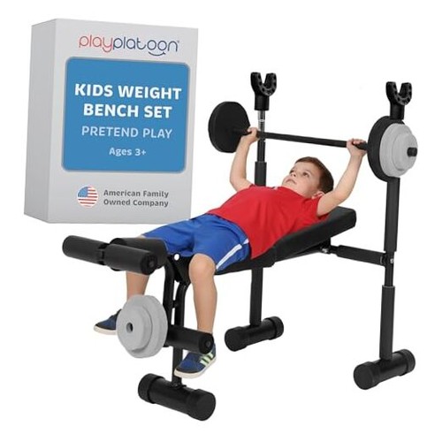 Kids weight bench set - kids, or