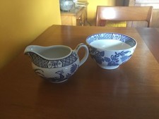 yuan woods ware sugar bowl and