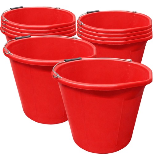 10x red bucket gallon - gallon,