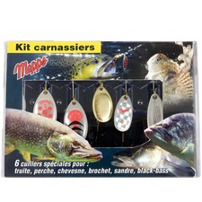 Mepps Predator Kit 6 Spinners