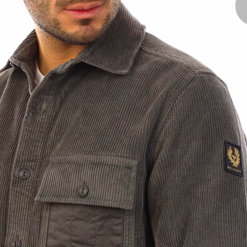 Belstaff men grey corduroy - belstaff,