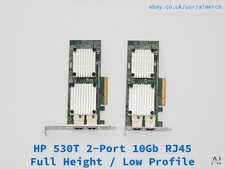 HP 530T Dual Port 10GbE RJ45