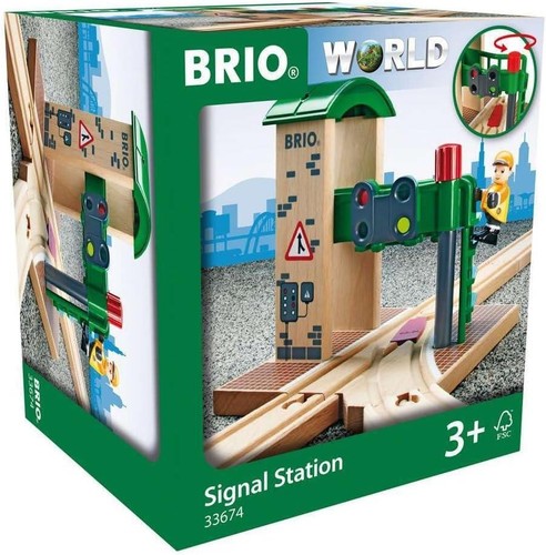 Brio train station - signal, for