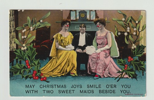 Early bamforth comic christmas - early,