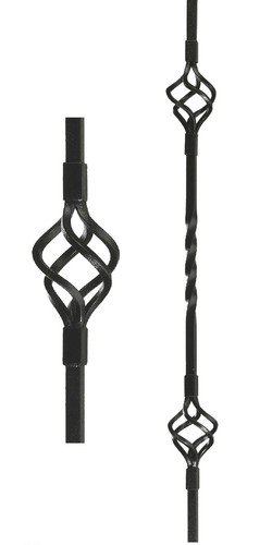Deluxe wrought iron double - iron,