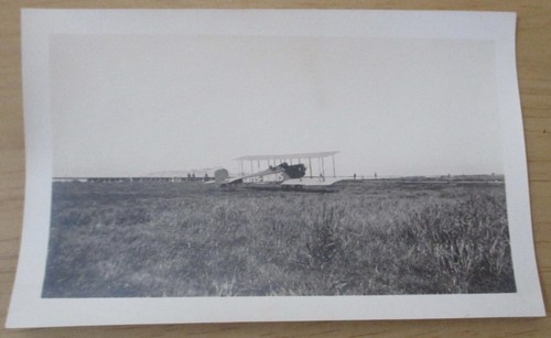Vtg 1921 snapshot plane - snapshot, bi-plane