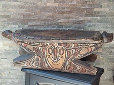 Bench Stool Old Wooden Papua