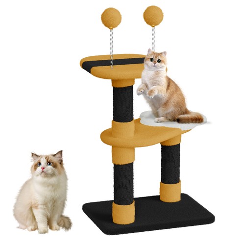 Cat tree scratching post - cat,