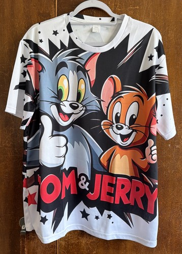 Tom jerry graphic tee shirt - tom, &