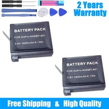 2x AHDBT-401 Battery for Gopro