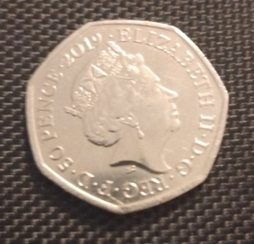 2010 50p coin - uk,