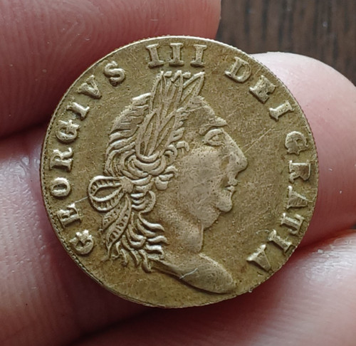 1768 george iii brass - 1768,