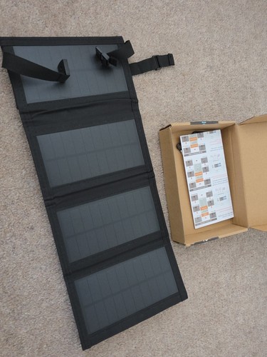Portable fold solar - 4-fold, panel