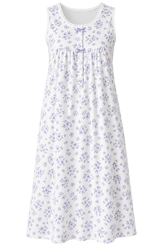 Ladies floral sleeveless round - ladies,