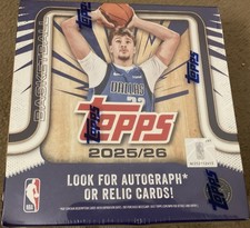 Topps NBA 2025/26 Mega Box Brand New Factory Sealed