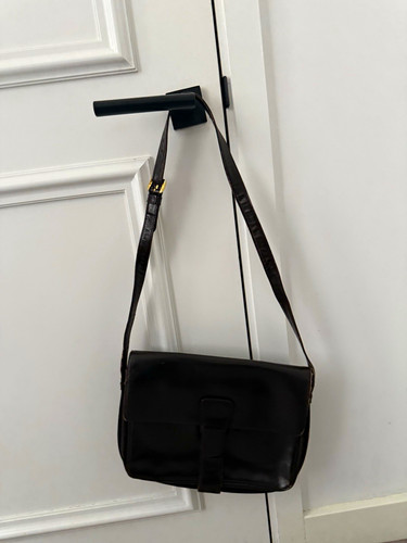 Loewe black leather - loewe,