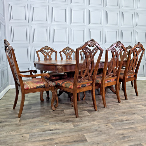 Vintage dining table 8 - vintage,