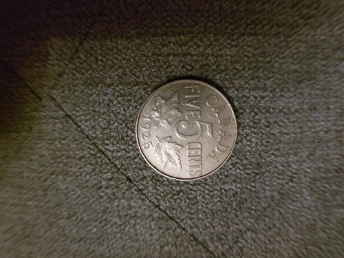 1925 canadian cent coin - 5,