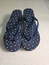 Avon Womens Patriotic Celebration Flip Flops size M/M (7-8)