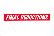 Final Reductions Poster