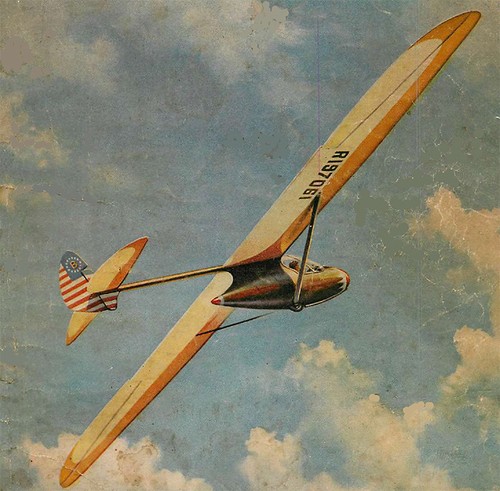 Model airplane plans - model, bowlus