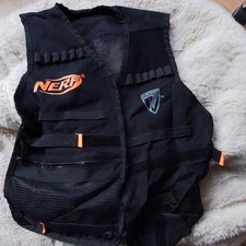 NERF Tactical Vest Adjustable Black Jacket Accessories