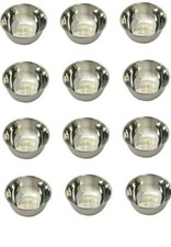 Stainless Steel 12x Bowl Set