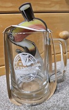 Guinness Original Extra Stout Beer Pint Tankard Glass 20oz plush bottle opener 