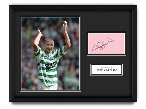Henrik larsson hand - henrik, signed
