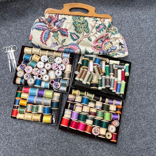 Job lot vintage sewing - , thread
