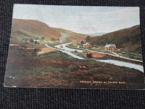 Crinan canal cairn - canal, ban