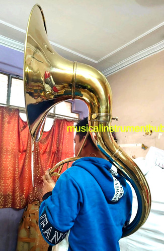 Sousaphone bell made of - 22, "bell