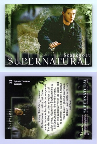 Scapegoat supernatural - scapegoat, #21