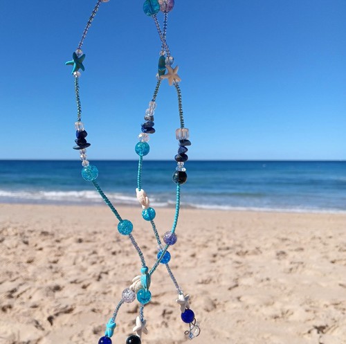 Beach themed suncatcher home - themed,