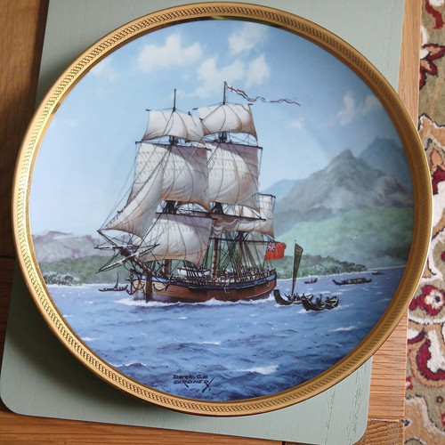Porcelain decorative plate the - porcelain,