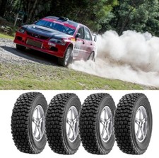 165/70R14 x 4 ECOCROSS Gravel Rally Rallying Car Tyre Medium Compound E marked