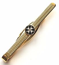 Gift Boxed Masonic Knights of Malta Enamel Crested Tie Slide (N341)