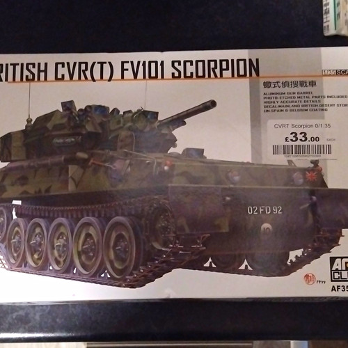 Afv club british cvr - afv, cvr(t)