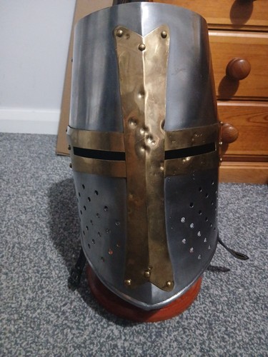 Medieval helmet stand - medieval, (stand