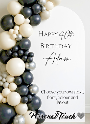 Personalised custom birthday - personalised,