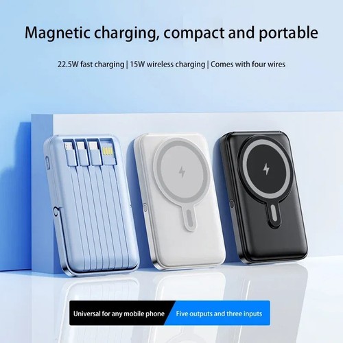 Magnetic power bank 10000mah - magnetic,