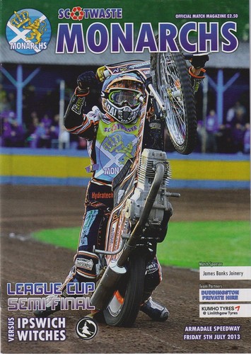 Speedway programme edinburgh - speedway,