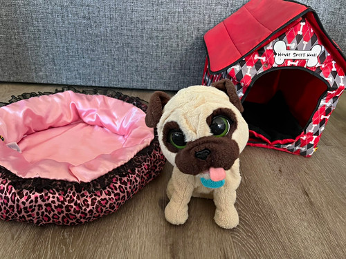Furreal friends plush pug dog - plush,