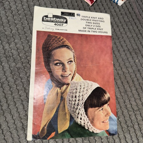 Vtg bestway 4007 knitting - vtg,