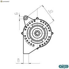GENERATOR F 032 115 412 FOR