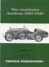 Amilcar 4 cylinder 1920-1929