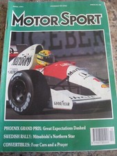 MOTOR SPORT APR 1991 PHOENIX