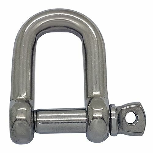 Stainless steel shackle dee - shackle,