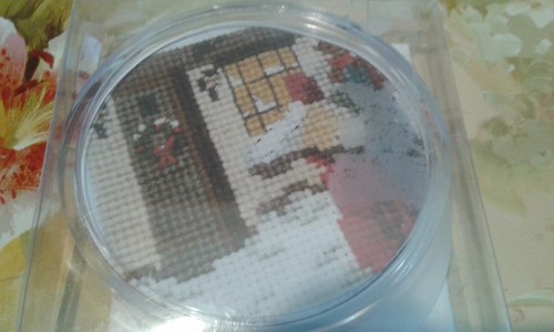 This small christmas coaster - small,