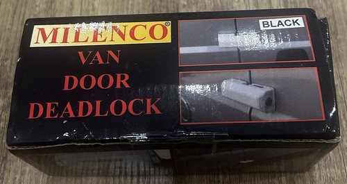 Milenco black van door - black,